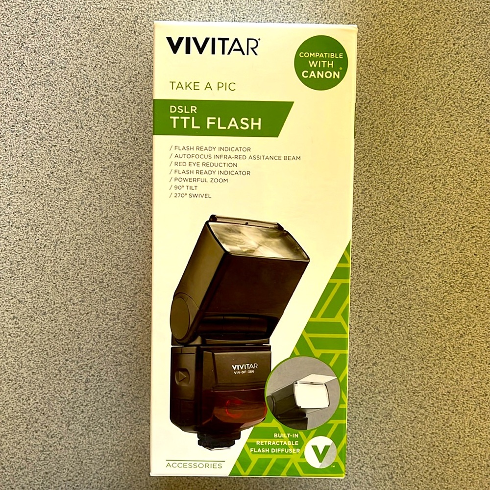 NEW Vivitar Flash